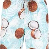 MC2 Saint Barth TROPICAL COCONUTS 31 Badeshorts Mit Kokosnuss-Print Herren