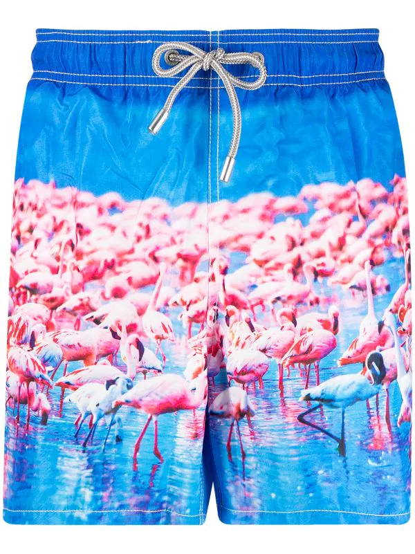 MC2 Saint Barth FLAMINGO WATER Badeshorts Mit Flamingo-Print Herren 3 MC2 Saint Barth FLAMINGO WATER Badeshorts Mit Flamingo-Print Herren