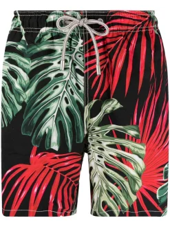 MC2 Saint Barth Badeshorts Mit Botanischem Print Herren