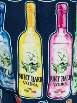 MC2 Saint Barth Badeshorts Mit Wodka-Print Herren -MC2 Saint Barth Geschäft 16410682 31650902 600