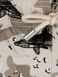 MC2 Saint Barth Camoshark Badeshorts Mit Hai-Print Herren -MC2 Saint Barth Geschäft 16410687 31655511 600