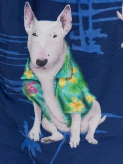 MC2 Saint Barth ETHAN PALM 61 Badeshorts Mit Hunde-Print Herren -MC2 Saint Barth Geschäft 16412305 31653589 600