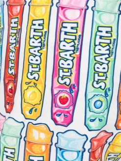 MC2 Saint Barth Badeshorts Mit Eiscreme-Print Herren -MC2 Saint Barth Geschäft 16412307 31649860 600