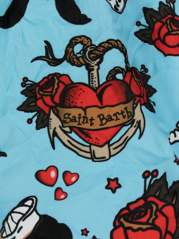 MC2 Saint Barth Badeshorts Mit Herz-Print SYRENE 31 5 MC2 Saint Barth Badeshorts Mit Herz-Print SYRENE 31 – Bild 3