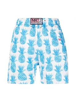 MC2 Saint Barth Badeshorts Mit Ananas-Print Herren -MC2 Saint Barth Geschäft 16413268 31649867 600