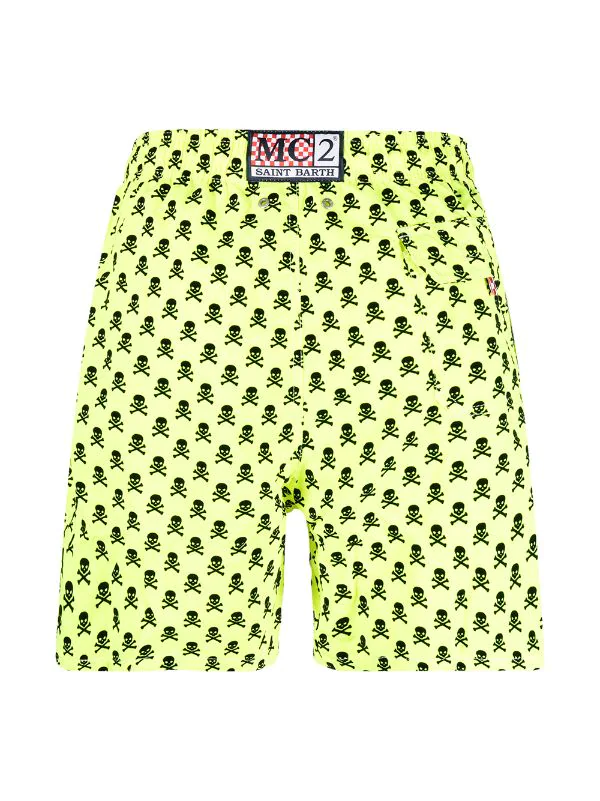 MC2 Saint Barth MORMONT 9400 Badeshorts Mit Totenkopf-Print Herren 4 MC2 Saint Barth MORMONT 9400 Badeshorts Mit Totenkopf-Print Herren – Bild 2