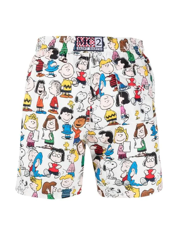 ( Positively Conscious ) MC2 Saint Barth Badeshorts Mit Snoopy-Print Herren 4 ( Positively Conscious ) MC2 Saint Barth Badeshorts Mit Snoopy-Print Herren – Bild 2
