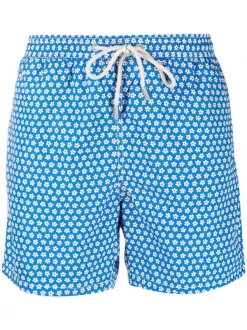 ( Neue Saison ) MC2 Saint Barth Badeshorts Mit Blumen-Print ASHLY 17