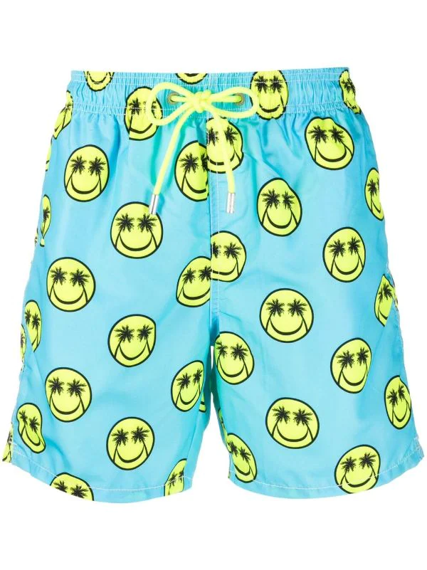 ( Neue Saison ) MC2 Saint Barth Badeshorts Mit Palm Smile-Print PLSM56 Palm Smile 3 ( Neue Saison ) MC2 Saint Barth Badeshorts Mit Palm Smile-Print PLSM56 Palm Smile