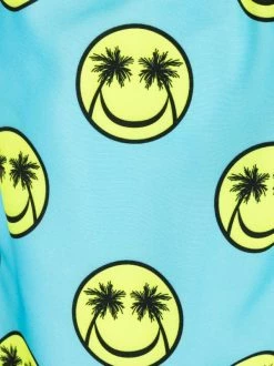 ( Positively Conscious ) MC2 Saint Barth Badeshorts Mit Palmen-Print PLSM56 LIGHT BLUE -MC2 Saint Barth Geschäft 16588025 32425120 600