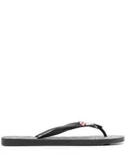 ( Neue Saison ) MC2 Saint Barth BNDR00 BANDANNA ROUND 00 Flip-Flops Mit Bandana-Print Herren