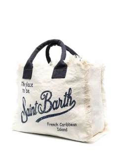 ( Neue Saison ) MC2 Saint Barth 1160 BEIGE/ BLU Vanity Handtasche Mit Fransen Damen -MC2 Saint Barth Geschäft 16644826 32562331 600