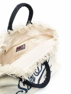 ( Neue Saison ) MC2 Saint Barth 1160 BEIGE/ BLU Vanity Handtasche Mit Fransen Damen -MC2 Saint Barth Geschäft 16644826 32562332 600