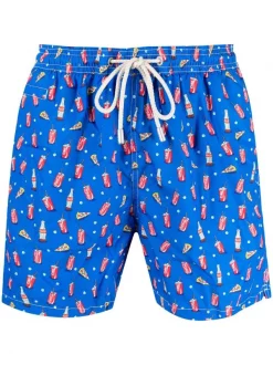 ( Positively Conscious ) MC2 Saint Barth Badeshorts Mit Print Herren
