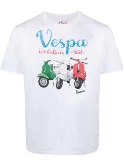 MC2 Saint Barth Vespa Italiens T-Shirt VPIT1N VESPA ITALIENS 01N