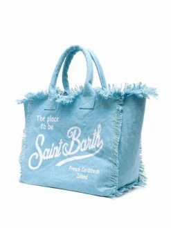 MC2 Saint Barth 32 - BLUE Vanity Shopper Mit Fransen Damen -MC2 Saint Barth Geschäft 16685220 33048292 600
