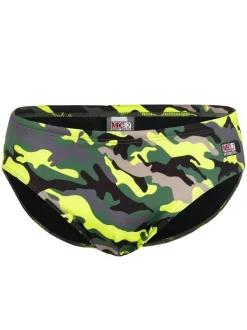 MC2 Saint Barth Badeshorts Mit Logo-Patch Herren