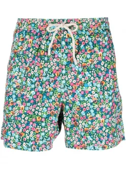 ( Positively Conscious ) MC2 Saint Barth FLOWERY 51 Badeshorts Mit Print Herren