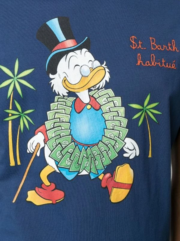 ( Neue Saison ) MC2 Saint Barth Scrooge McDuck T-Shirt Herren 7 ( Neue Saison ) MC2 Saint Barth Scrooge McDuck T-Shirt Herren – Bild 5