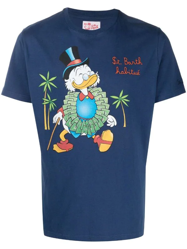 ( Neue Saison ) MC2 Saint Barth Scrooge McDuck T-Shirt Herren 3 ( Neue Saison ) MC2 Saint Barth Scrooge McDuck T-Shirt Herren