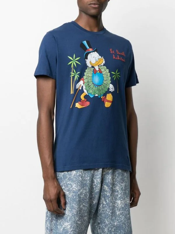 ( Neue Saison ) MC2 Saint Barth Scrooge McDuck T-Shirt Herren 5 ( Neue Saison ) MC2 Saint Barth Scrooge McDuck T-Shirt Herren – Bild 3