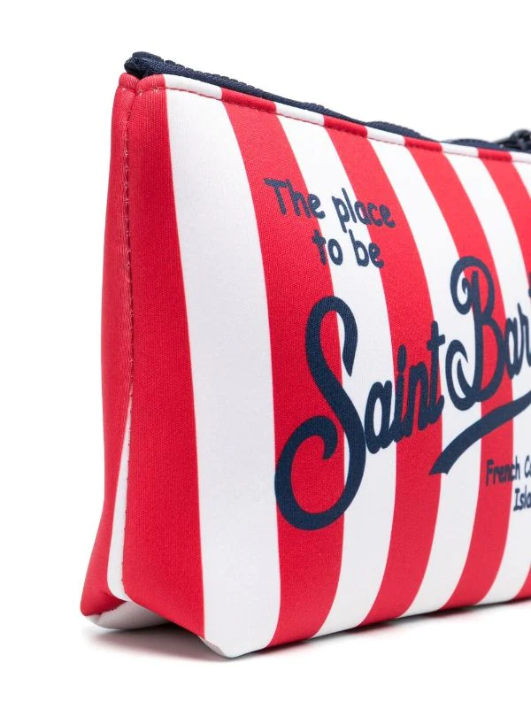 ( Neue Saison ) MC2 Saint Barth Aline Kosmetiktasche Mit Logo-Print Damen 5 ( Neue Saison ) MC2 Saint Barth Aline Kosmetiktasche Mit Logo-Print Damen – Bild 3