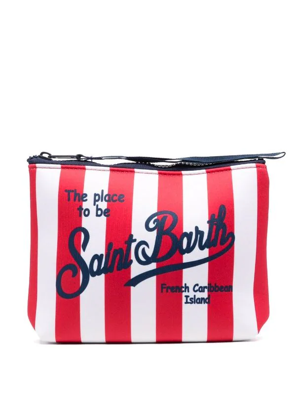 ( Neue Saison ) MC2 Saint Barth Aline Kosmetiktasche Mit Logo-Print Damen 3 ( Neue Saison ) MC2 Saint Barth Aline Kosmetiktasche Mit Logo-Print Damen