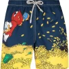 MC2 Saint Barth Badeshorts Mit Print PADP61 Blue -MC2 Saint Barth Geschäft 16733251 33020299 600