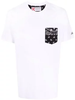 MC2 Saint Barth T-Shirt Mit Aufgesetzter Tasche 01 Jumbo Foulard 00