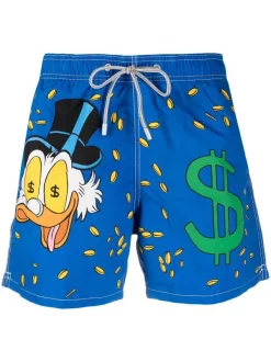 MC2 Saint Barth Badeshorts Mit Print PAFM17 PAPERON FACE MONEY17