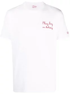 ( Neue Saison ) MC2 Saint Barth EPHY1N PLAY Besticktes T-Shirt Herren