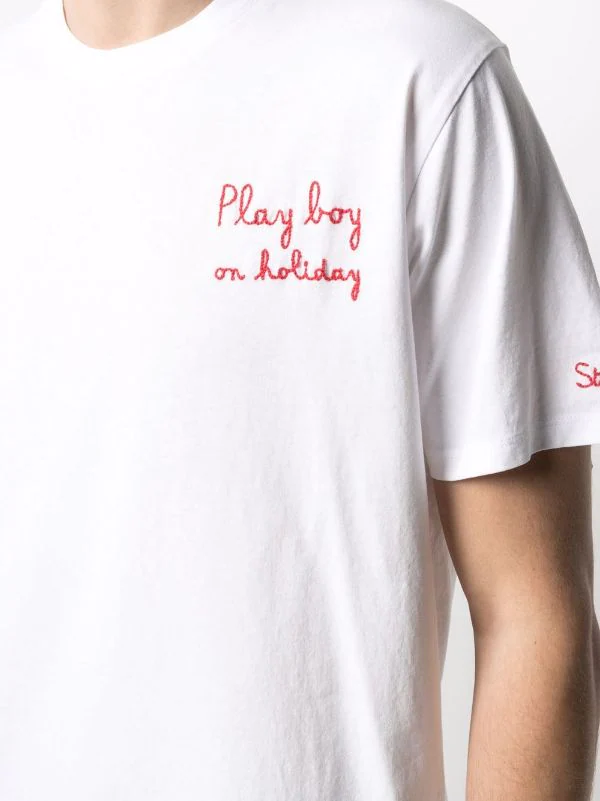 ( Neue Saison ) MC2 Saint Barth EPHY1N PLAY Besticktes T-Shirt Herren 7 ( Neue Saison ) MC2 Saint Barth EPHY1N PLAY Besticktes T-Shirt Herren – Bild 5