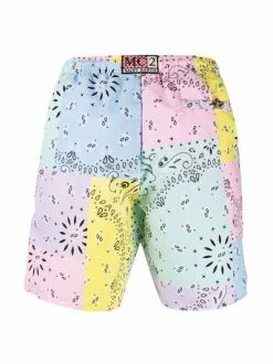 ( Neue Saison ) MC2 Saint Barth Badeshorts Mit Paisley-Print BANDANNA ROUND COLOR -MC2 Saint Barth Geschäft 16779397 33146081 600