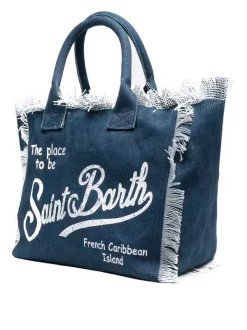 ( Neue Saison ) MC2 Saint Barth Jeans-Shopper Mit Logo-Print Damen -MC2 Saint Barth Geschäft 16812915 33486382 600