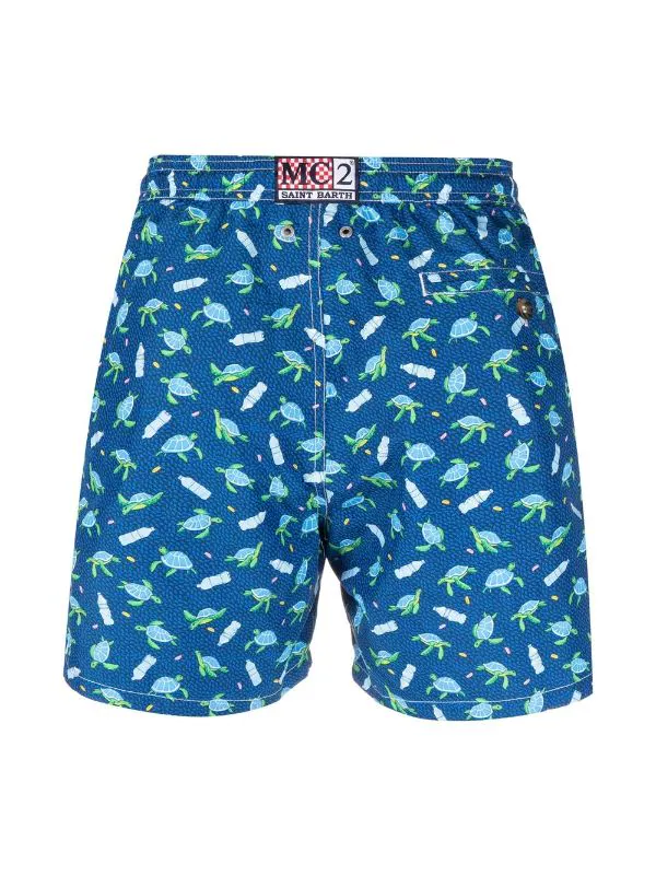 ( Neue Saison ) MC2 Saint Barth Badeshorts Mit Grafischem Print Herren 4 ( Neue Saison ) MC2 Saint Barth Badeshorts Mit Grafischem Print Herren – Bild 2