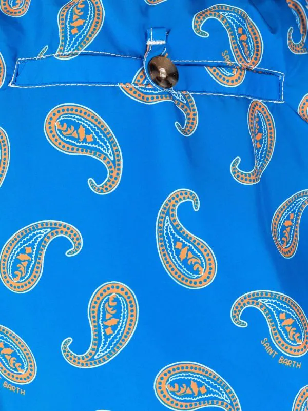 ( Neue Saison ) MC2 Saint Barth Caprese Badeshorts Mit Paisley-Print LOVE PAISLEY 1781 5 ( Neue Saison ) MC2 Saint Barth Caprese Badeshorts Mit Paisley-Print LOVE PAISLEY 1781 – Bild 3