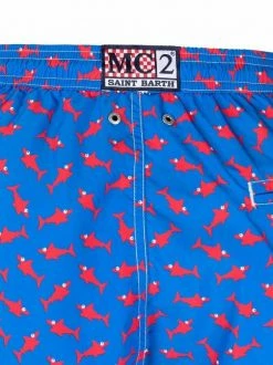 ( Neue Saison ) MC2 Saint Barth FLAT SHARK 1741 Badeshorts Mit Grafischem Print Herren -MC2 Saint Barth Geschäft 18049129 38220925 600