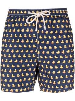 ( Neue Saison ) MC2 Saint Barth Badeshorts Mit Grafischem Print Herren