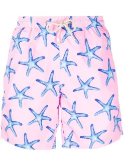 ( Neue Saison ) MC2 Saint Barth SOUTH STAR 21 Badeshorts Mit Grafischem Print Herren