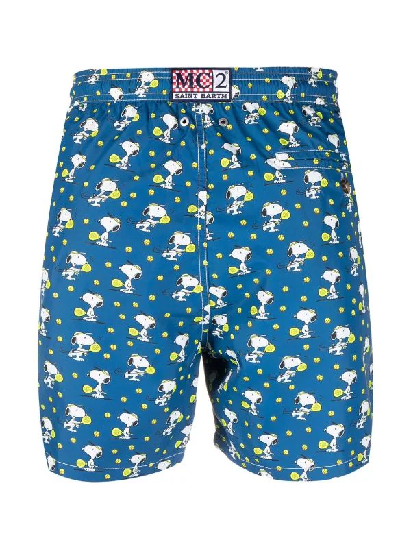 ( Neue Saison ) MC2 Saint Barth Badeshorts Mit Grafischem Print SNOOPY PADEL MINI 61 4 ( Neue Saison ) MC2 Saint Barth Badeshorts Mit Grafischem Print SNOOPY PADEL MINI 61 – Bild 2