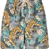 ( Neue Saison ) MC2 Saint Barth Badeshorts Mit Tiger-Print Herren -MC2 Saint Barth Geschäft 18066706 38276648 600