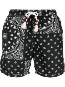 ( Neue Saison ) MC2 Saint Barth Badeshorts Mit Bandana-Print CAPRESE 00