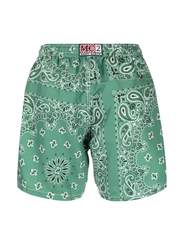 ( Neue Saison ) MC2 Saint Barth Badeshorts Mit Bandana-Print 5201 4 ( Neue Saison ) MC2 Saint Barth Badeshorts Mit Bandana-Print 5201 – Bild 2
