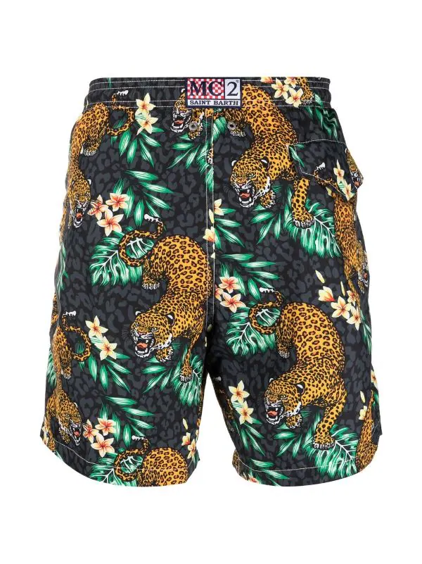 ( Neue Saison ) MC2 Saint Barth Badeshorts Mit Mojito-Print TROPICAL LEO 00 4 ( Neue Saison ) MC2 Saint Barth Badeshorts Mit Mojito-Print TROPICAL LEO 00 – Bild 2