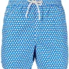 ( Neue Saison ) MC2 Saint Barth ASHLY 17 Badeshorts Mit Blumen-Print Herren
