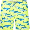 ( Neue Saison ) MC2 Saint Barth Badeshorts Mit Hai-Print SHARKSENTION94 YELLOW -MC2 Saint Barth Geschäft 18097770 38555067 600