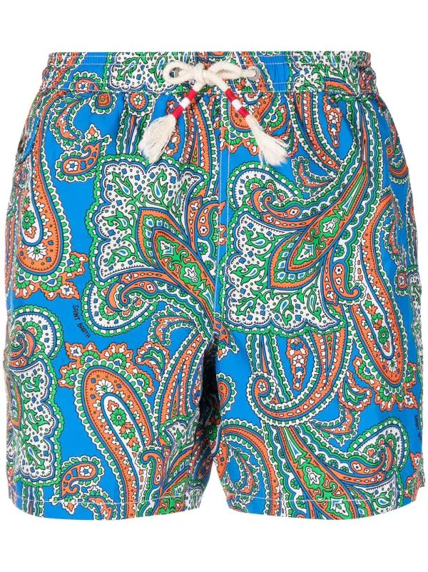 ( Neue Saison ) MC2 Saint Barth 00625B MULTICOLOR Badeshorts Mit Paisley-Print Herren 3 ( Neue Saison ) MC2 Saint Barth 00625B MULTICOLOR Badeshorts Mit Paisley-Print Herren