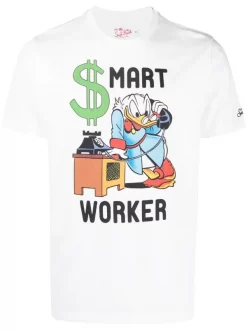 ( Neue Saison ) MC2 Saint Barth T-Shirt Mit Grafischem Print Herren