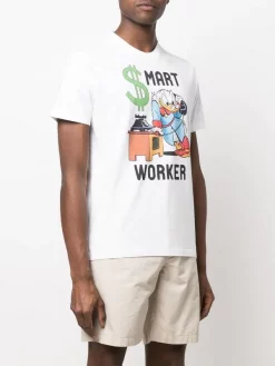 ( Neue Saison ) MC2 Saint Barth T-Shirt Mit Grafischem Print Herren -MC2 Saint Barth Geschäft 18149983 39136223 600