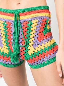 ( Neue Saison ) MC2 Saint Barth 02913B GREEN Shorts Mit Kordelzug Damen -MC2 Saint Barth Geschäft 18184283 39176313 600